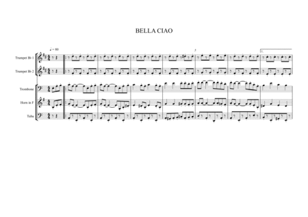 Bella Ciao_Brass Quintet image number null