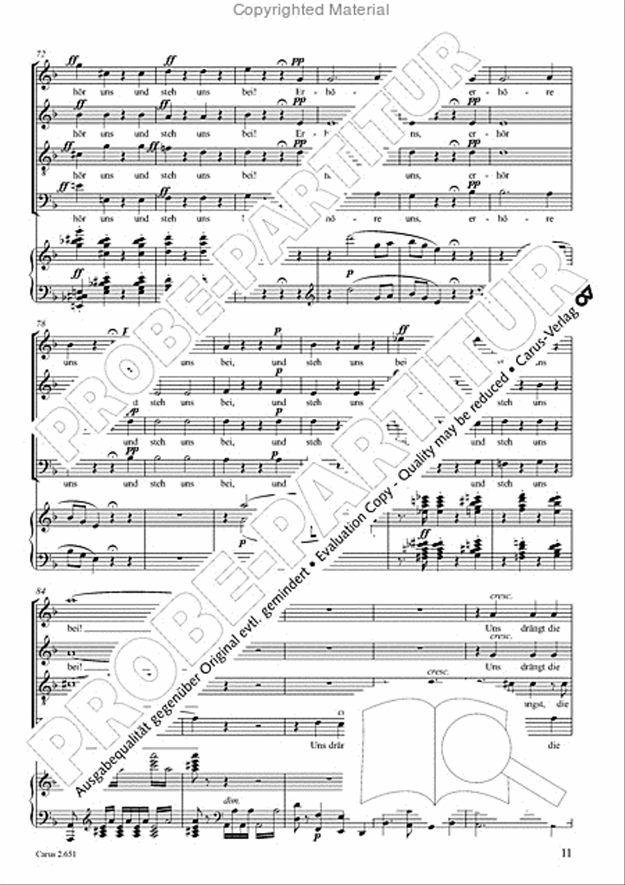 Choral collection Great Opera Choruses - Richard Wagner (choir & piano) Choir scores gallery preview page 12