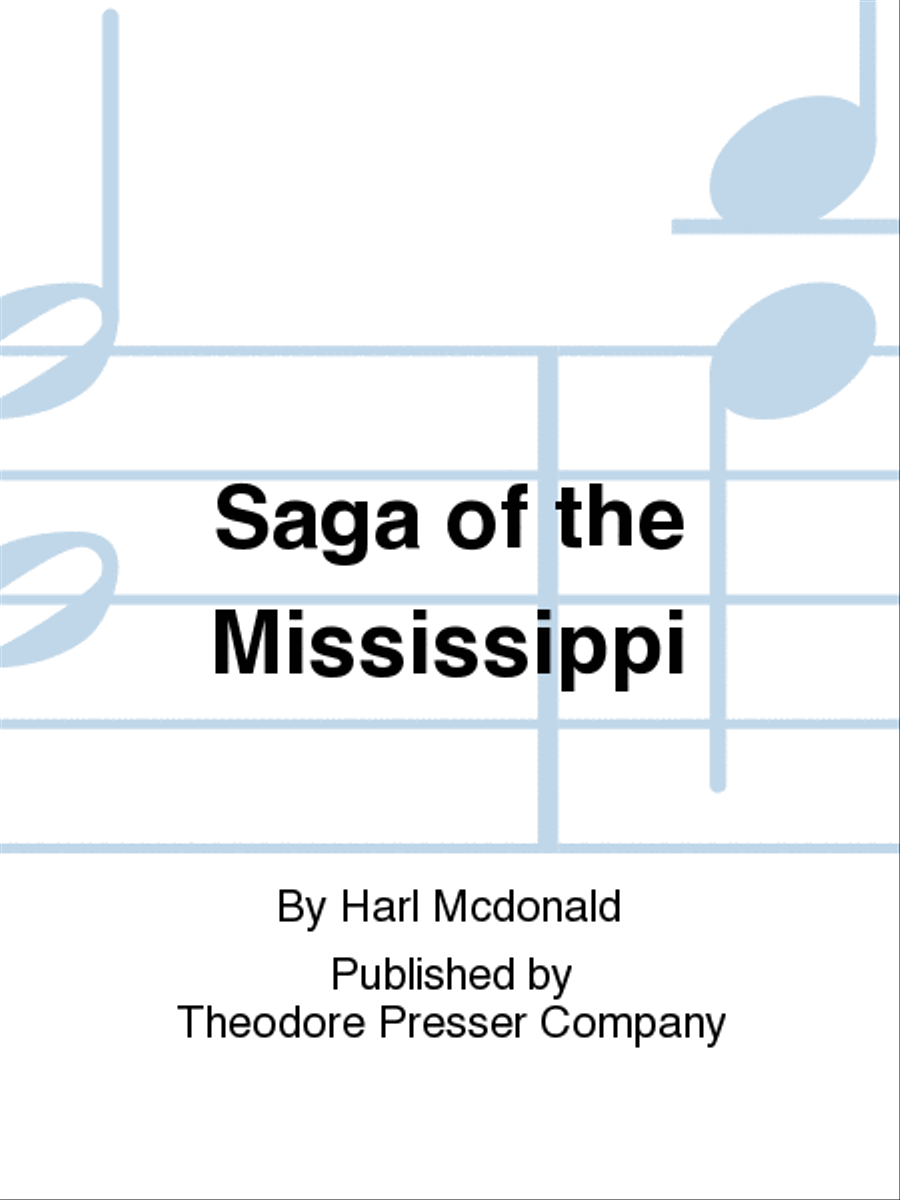Saga of the Mississippi Orchestra scores gallery preview page 1