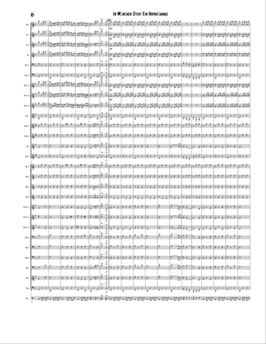 Hofbrauhaus Concert Band scores gallery preview page 6