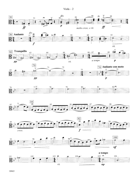 An American Rhapsody: Viola