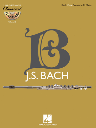 Book cover for Flute Sonata in E-flat Major, BWV 1031