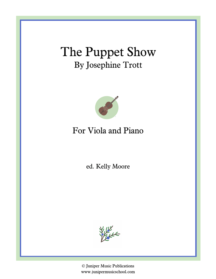 The Puppet Show for Viola and Piano Piano Accompaniment scores gallery preview page 1