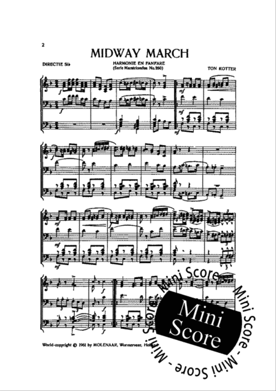 Midway March Concert Band scores gallery preview page 4