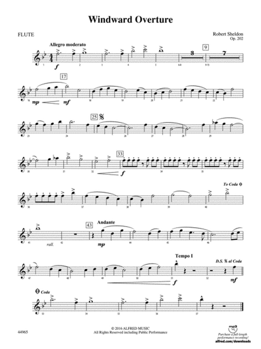 Windward Overture: Flute