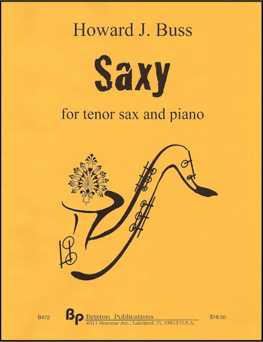 Saxy Saxy Tenor Saxophone scores gallery preview page 1