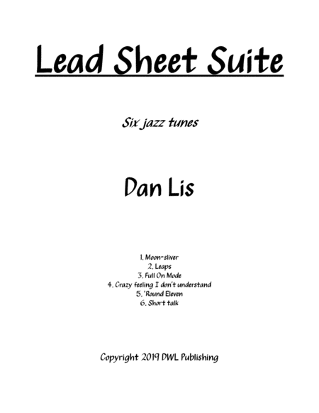 Lead Sheet Suite