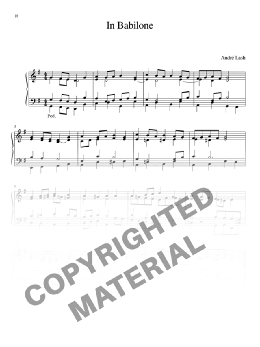 30 Reharmonizations for Organ Organ Solo scores gallery preview page 13