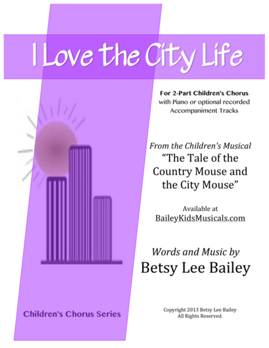 I Love the City Life 2-Part scores gallery preview page 1