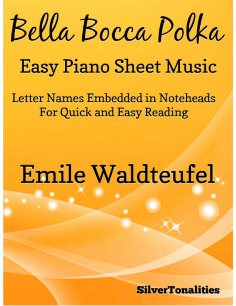 Bella Bocca Polka Easy Piano Sheet Music Easy Piano scores gallery preview page 1