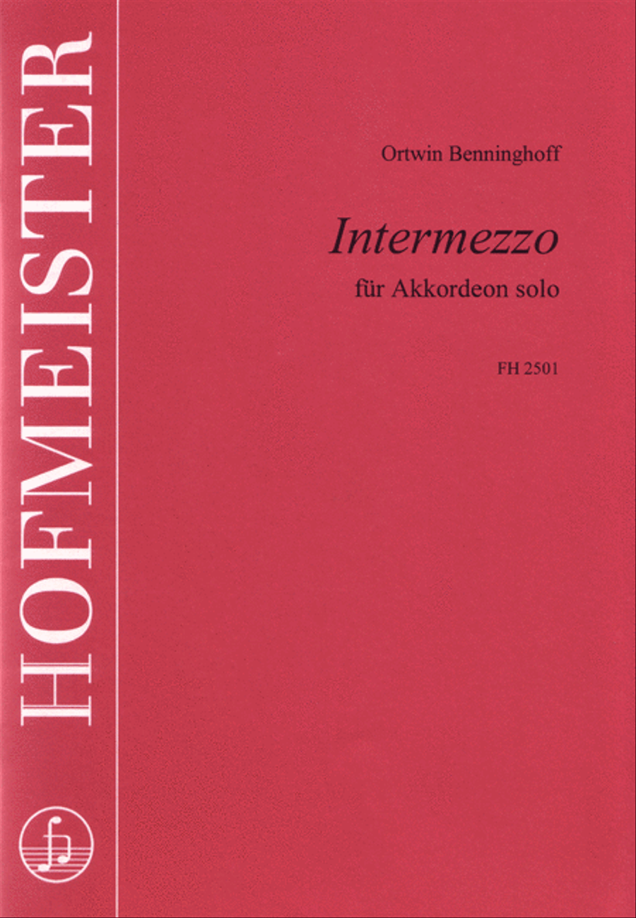 Intermezzo Accordion scores gallery preview page 1