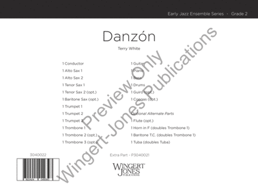 Danzón - Full Score
