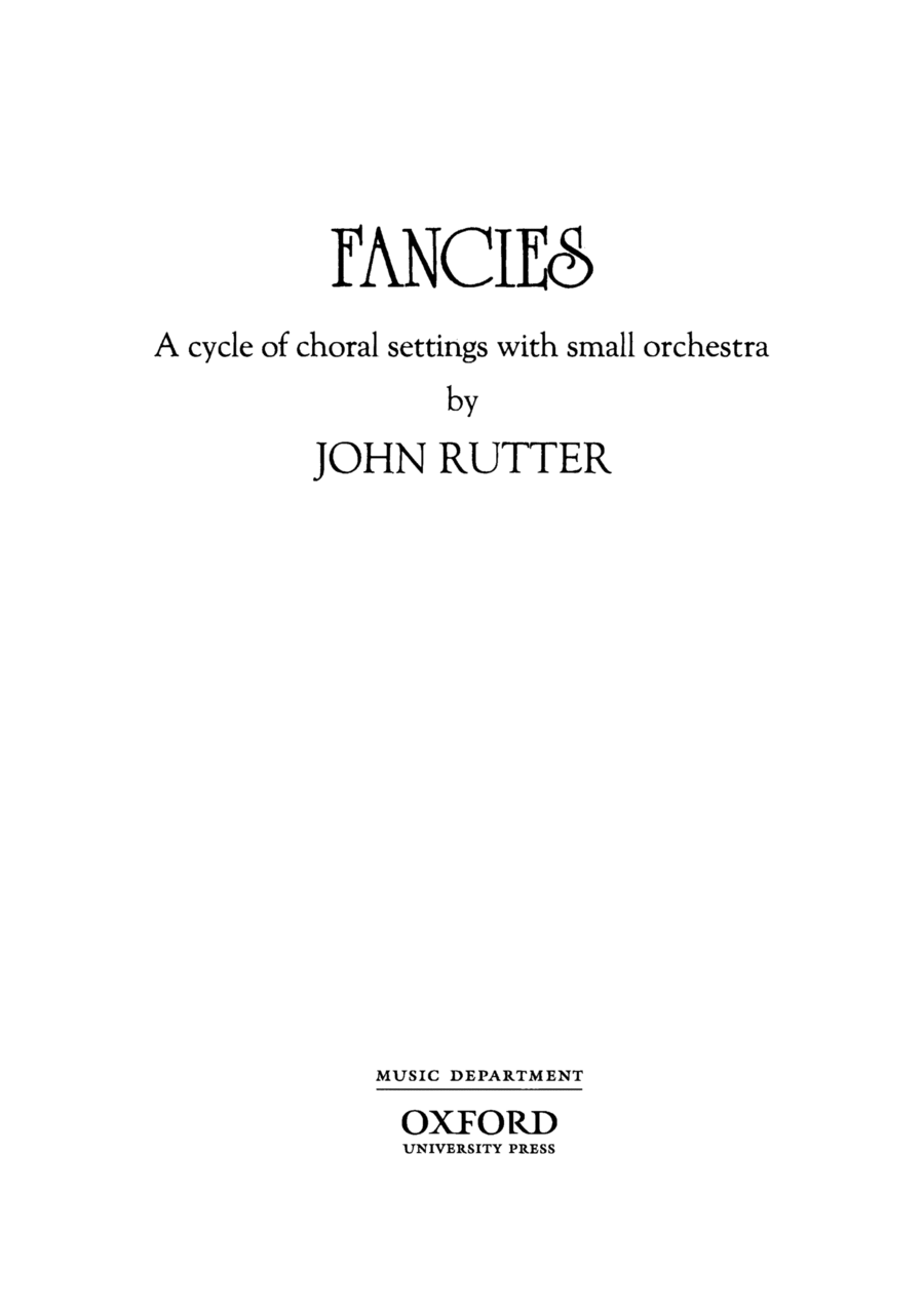 Book cover for Fancies