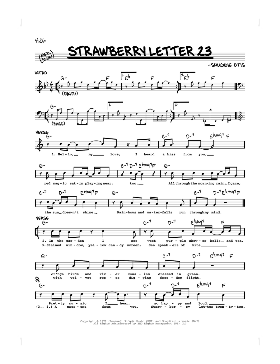 Strawberry Letter 23