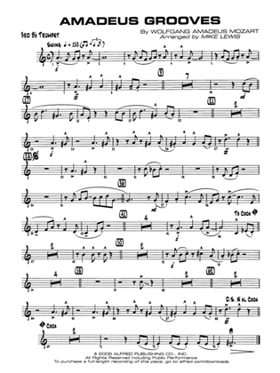 Amadeus Grooves: 3rd B-flat Trumpet