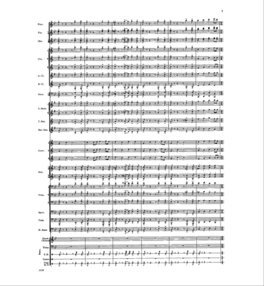 C'est Noel Concert Band scores gallery preview page 4