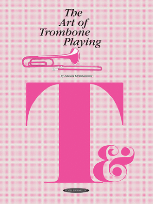 Book cover for The Art of Trombone Playing