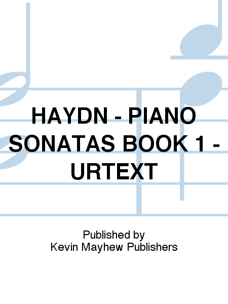 HAYDN - PIANO SONATAS BOOK 1 - URTEXT