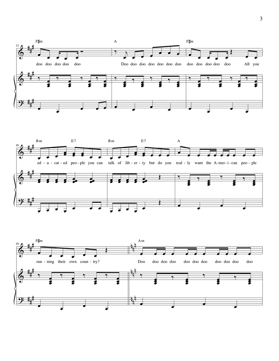 The Corrupt Bargain Voice scores gallery preview page 3