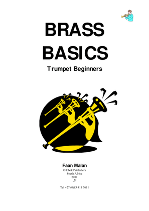 Book cover for Brass Basics - Trumpet Beginners