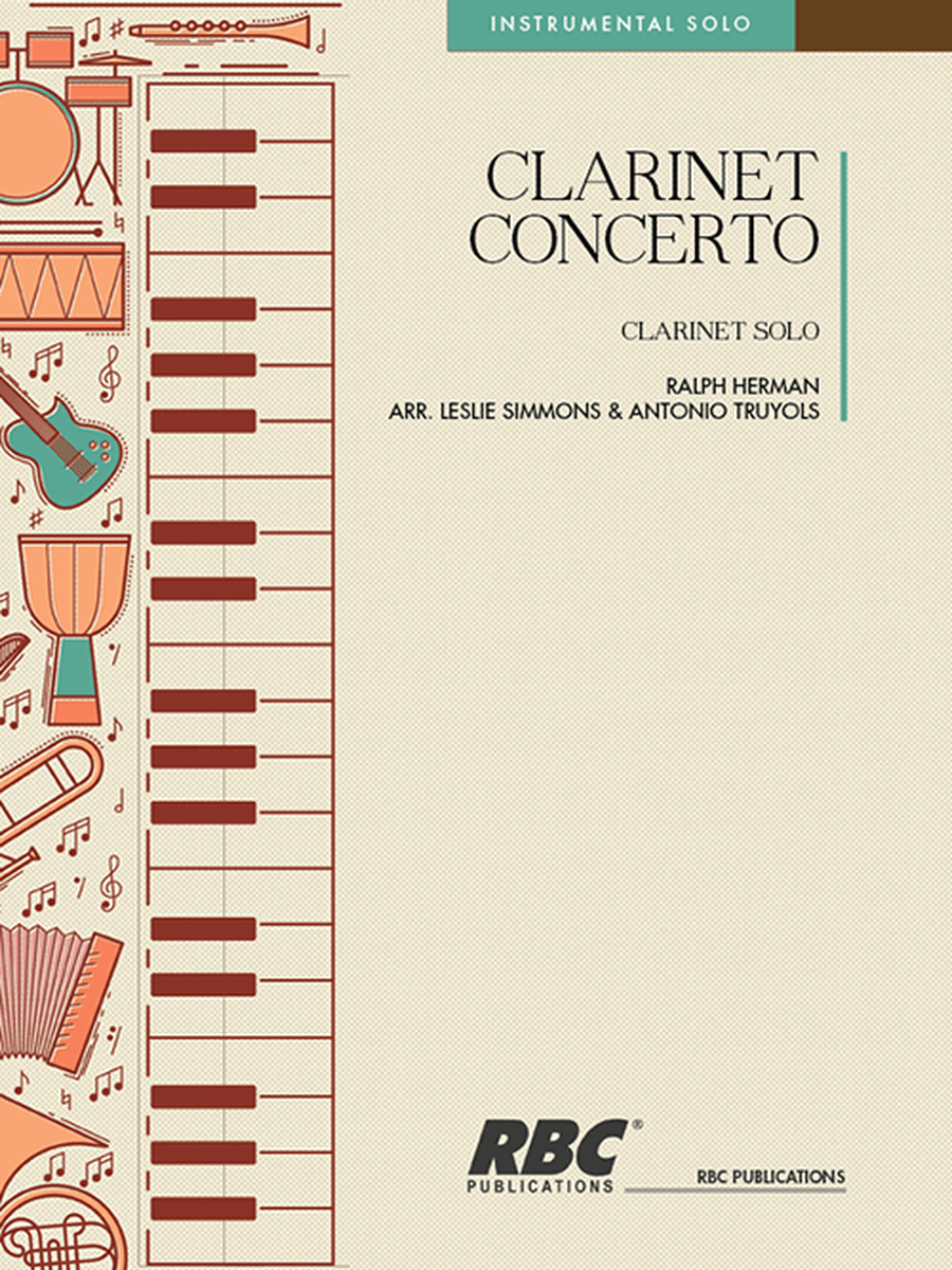 Clarinet Concerto Choir scores gallery preview page 1