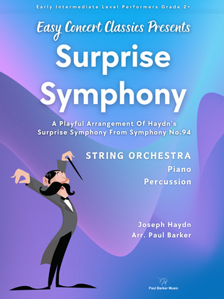Book cover for Surprise Symphony (String Orchestra)
