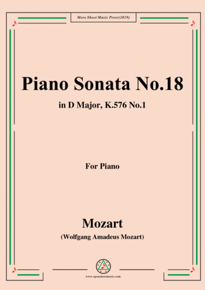 Book cover for Mozart-Piano Sonata in B flat Major,K.570,No.3