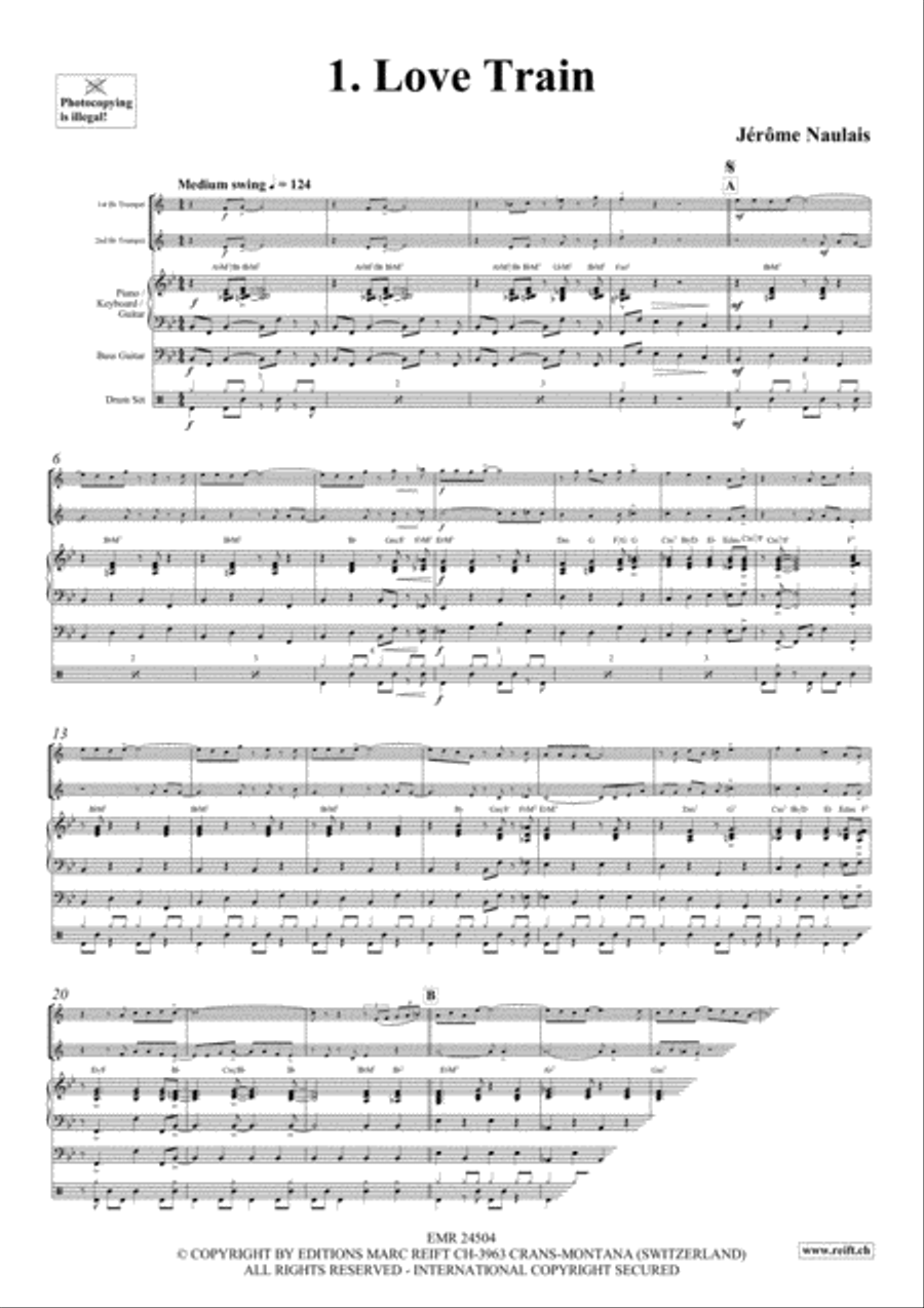 Play With Your Band Volume 4 Trumpet scores gallery preview page 3