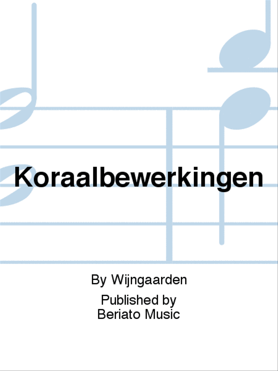 Koraalbewerkingen Koraalbewerkingen Organ scores gallery preview page 1