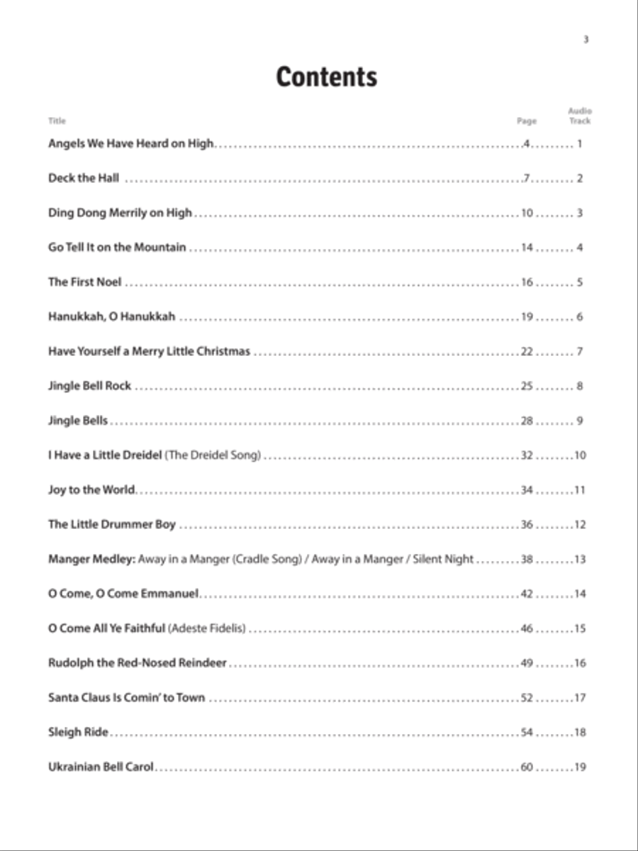 Solos, Duets & Trios for Winds -- Holiday Favorites Small Ensemble scores gallery preview page 2