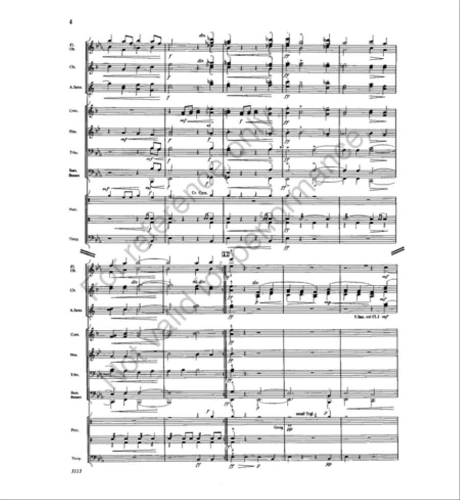 Big Sur Overture Big Sur Overture Concert Band scores gallery preview page 3