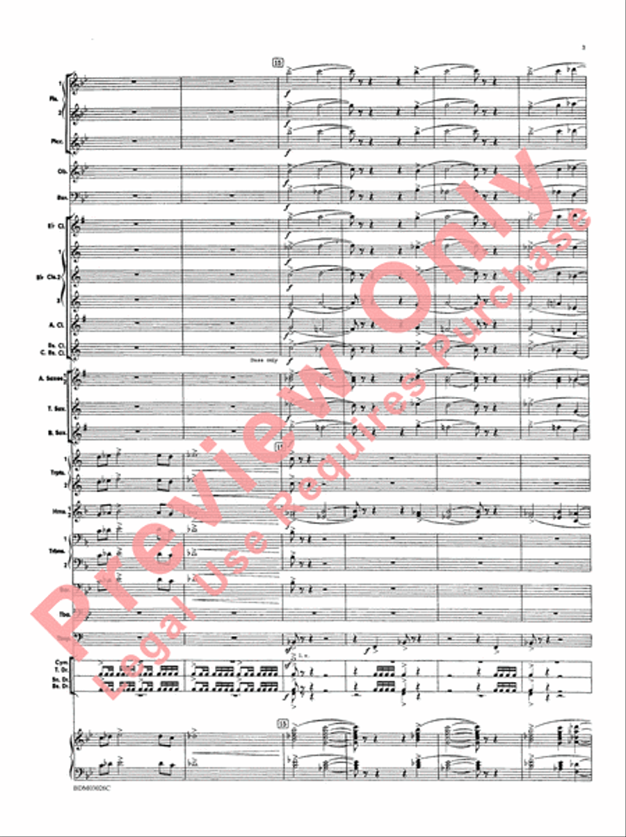 Festivo - Cs Concert Band scores gallery preview page 6
