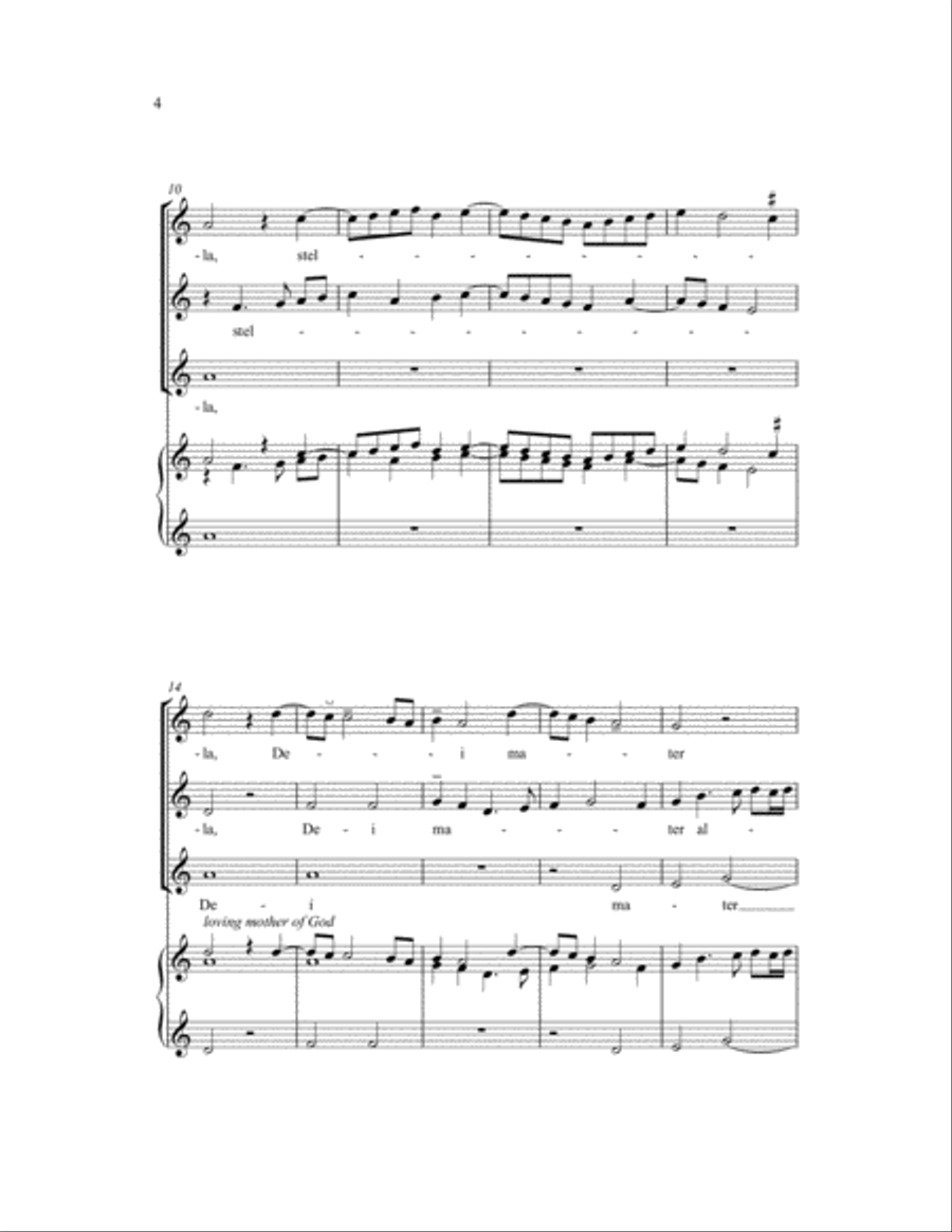 Ave maris stella SSA scores gallery preview page 5