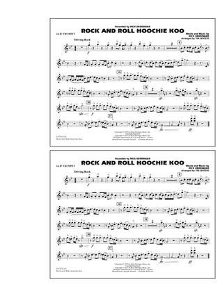 Rock And Roll Hoochie Koo - 1st Bb Trumpet