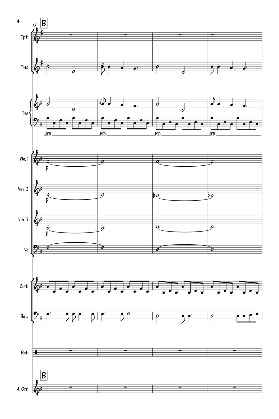 No Surprises No Surprises Large Ensemble scores gallery preview page 4
