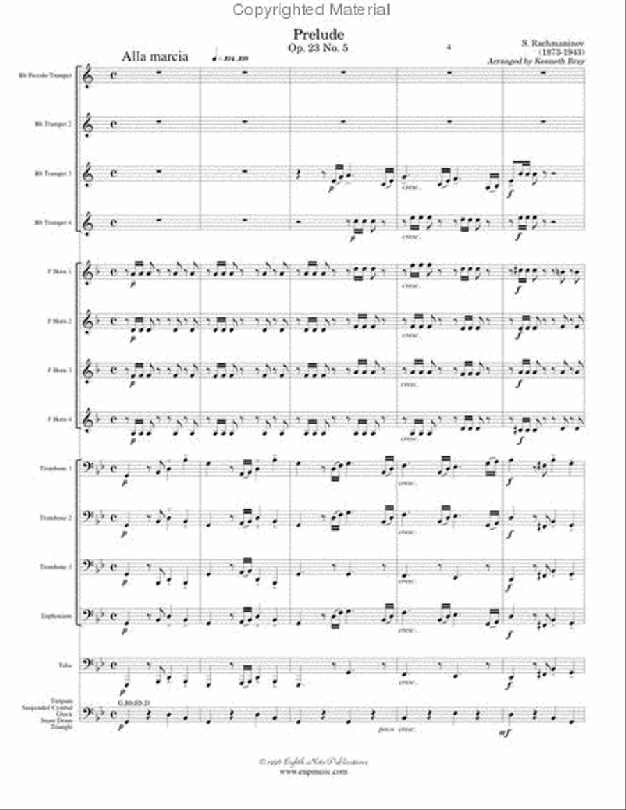 Prelude in G Minor Prelude in G Minor Small Ensemble scores gallery preview page 2