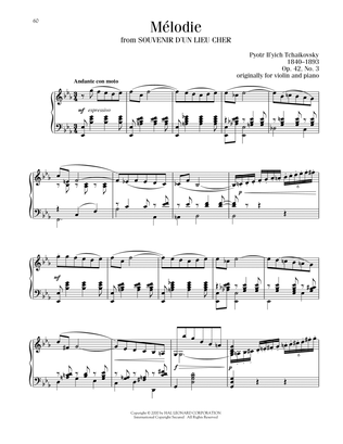 Melodie, Op. 42, No. 3