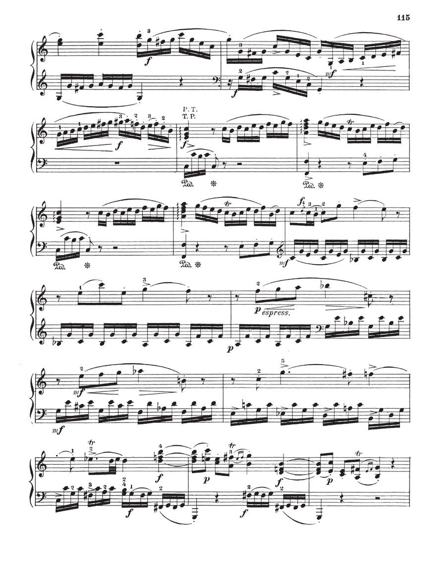 Sonata In C Major, K. 279 Piano Solo scores gallery preview page 4