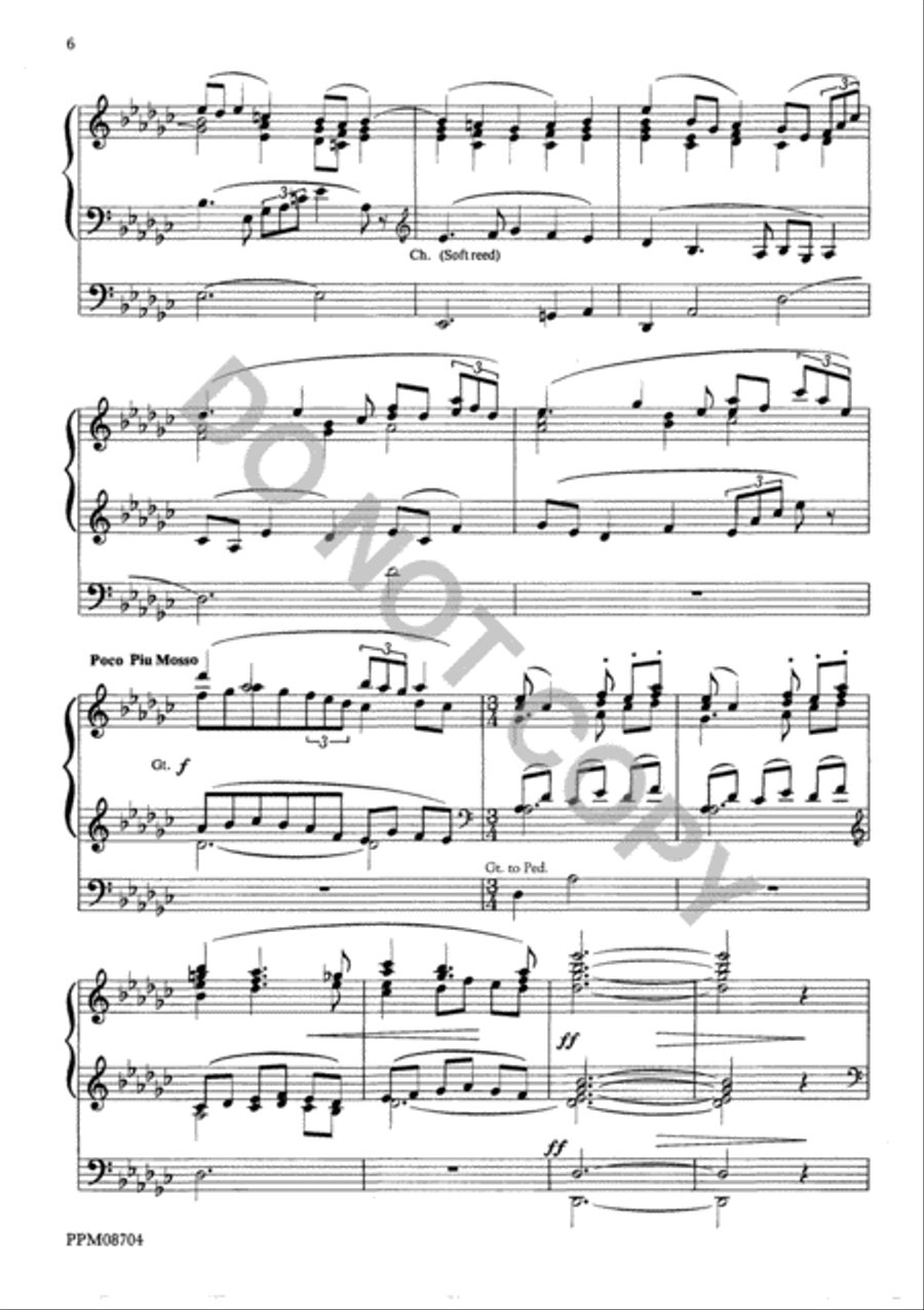 Toccata for Organ Toccata for Organ Organ Solo scores gallery preview page 7
