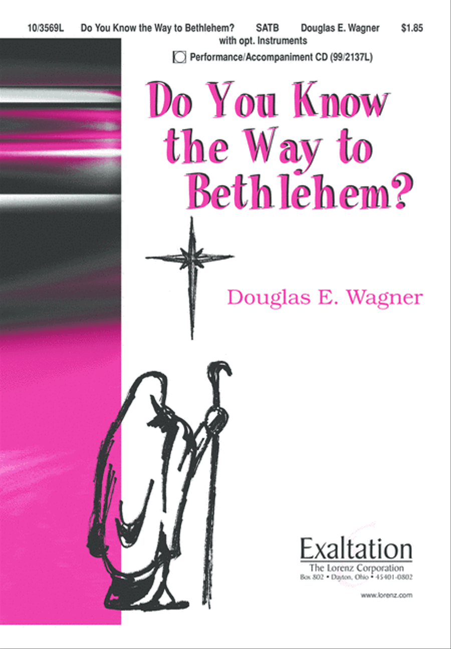 Do You Know the Way to Bethlehem? 4-Part scores gallery preview page 2