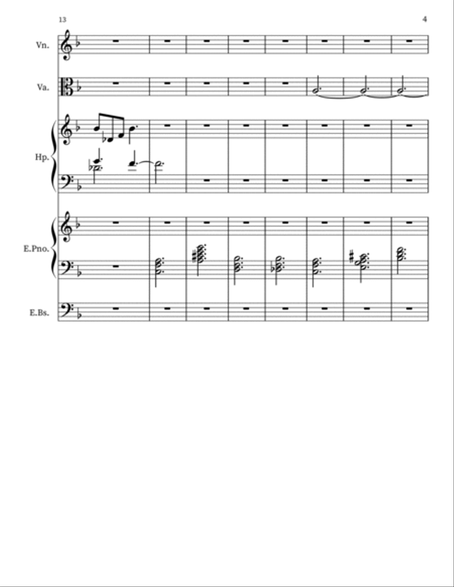 Michelle Michelle Concert Band scores gallery preview page 4