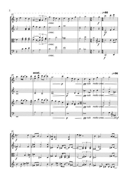 Robert Burns: Auld Lang Syne (original version) (string quartet)