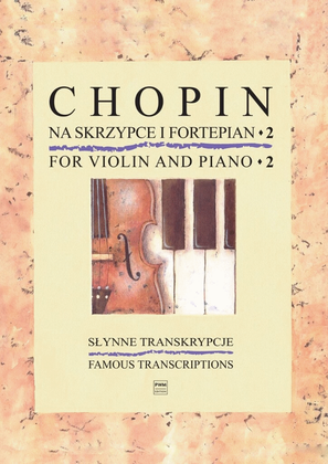 Book cover for Famous Transcriptions for violin and Piano Book 2