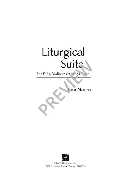 Liturgical Suite