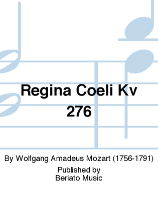 Regina Coeli Kv 276