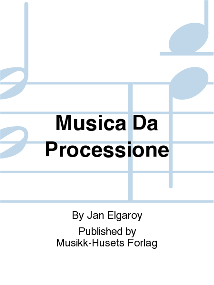Musica Da Processione Organ scores gallery preview page 1