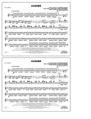 Closer - Bb Clarinet