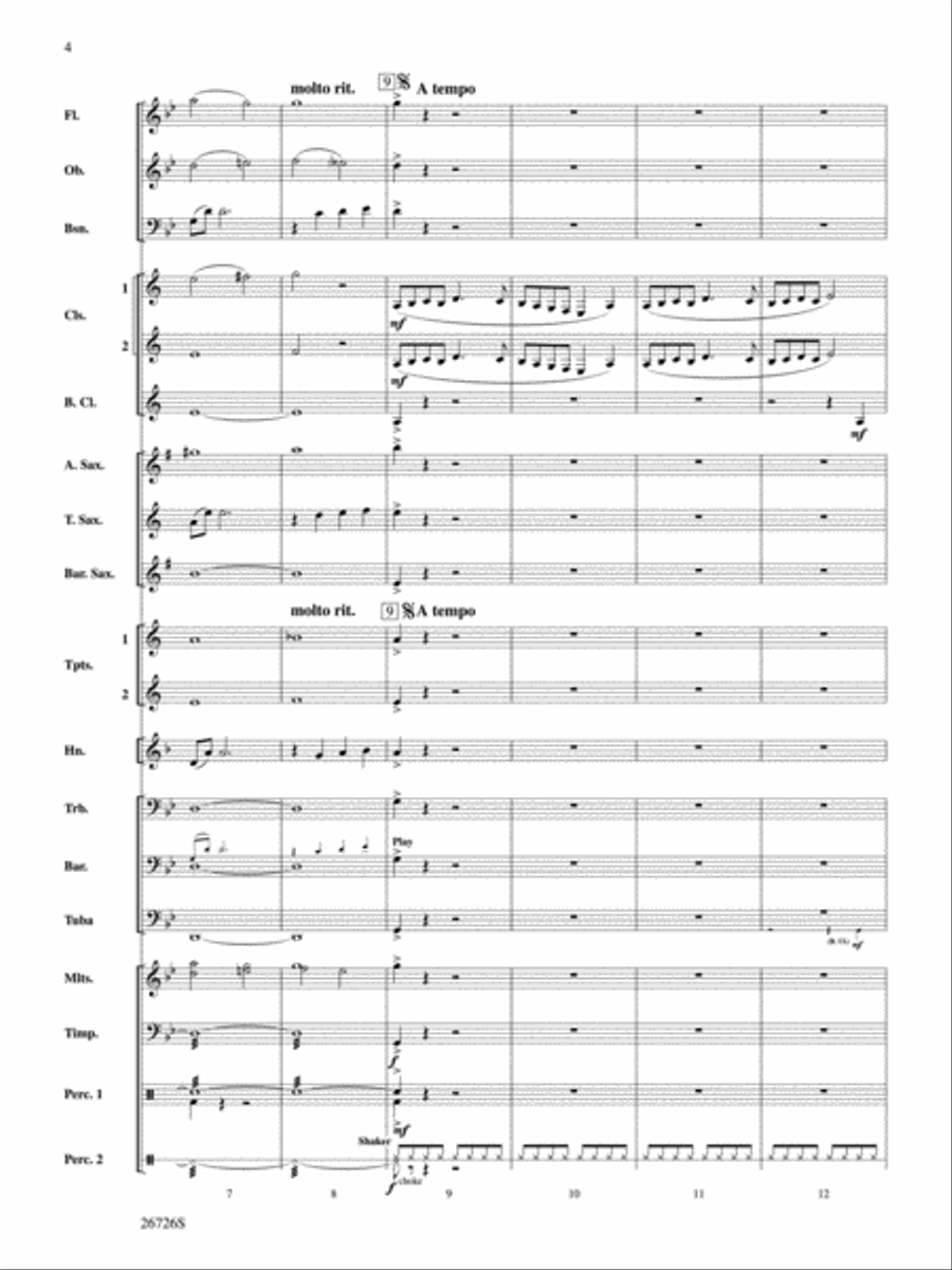 Eclipse Concert Band scores gallery preview page 3