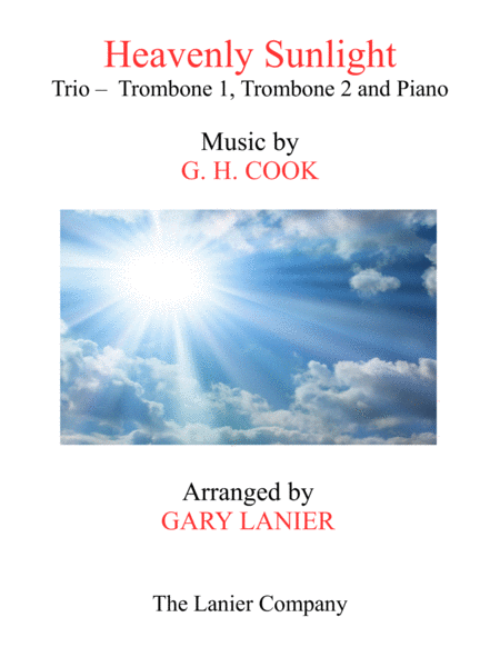 HEAVENLY SUNLIGHT (Trio - Trombone 1 & 2 and Piano with Score/Parts) image number null