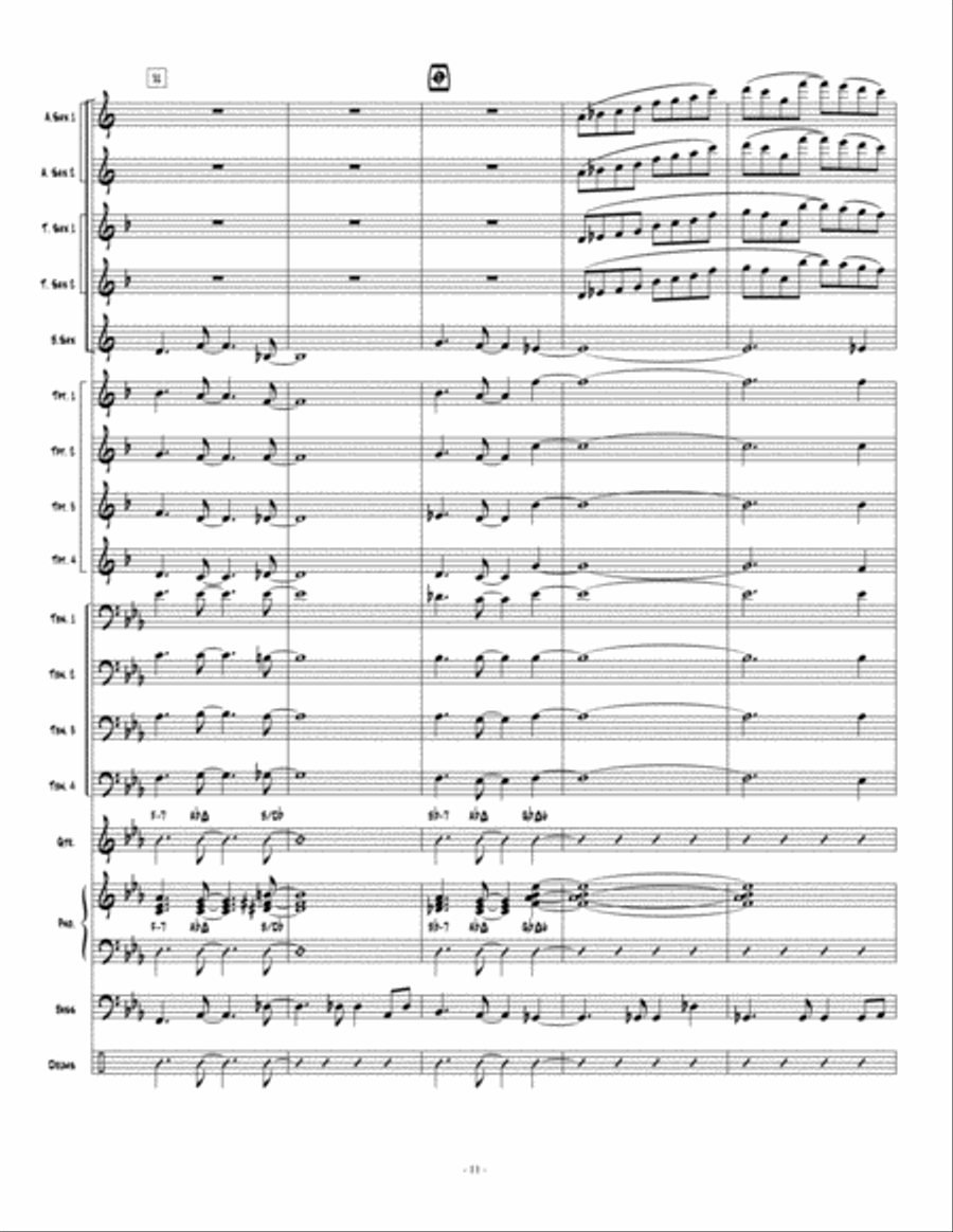 Speed Shift Speed Shift Jazz Ensemble scores gallery preview page 12